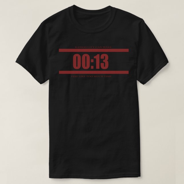 T-shirt Drôle 13 secondes chefs (Design devant)