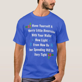 T-shirt Drôle 2022 Récession Joyeux Petite Récession Chris
