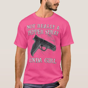 T-shirt Drôle 2Nd Amendmen Pour Femmes Pas Un Spray Au Poi