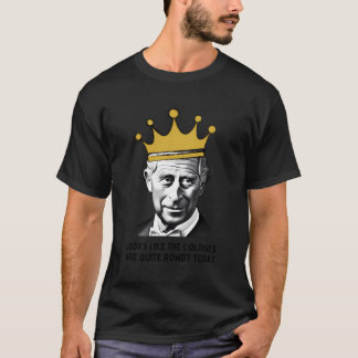 T-shirt Drôle 4 juillet Fête de l'Indépendance Roi Charles