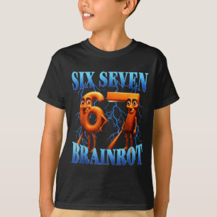 T-shirt Drôle 67 Mème Rotation cérébrale italienne Tung Tu