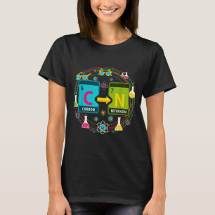 T-shirt Drôle 67 Mème Science Chimie Professeur Tableau Pé