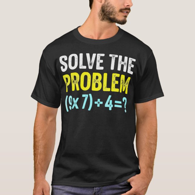 T-shirt Drôle 67 Mème Six Sept Prof de Maths Cerveau Pourr (Devant)