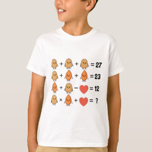 T-shirt Drôle 67 Ordre Des Opérations Patate Douce Grouchy