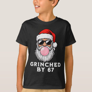 T-shirt Drôle 67 Six Sept Xmas Meme Brainrot 67 Édité par