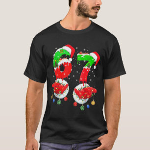T-shirt Drôle 6 7 Mème 67 Génération Alpha 6 7 Mains Famil