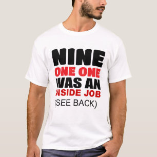T-shirt drôle 911 théorie du complot