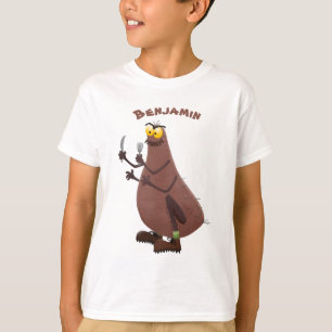T-shirt Drôle affamé pulette affamée dessin animé