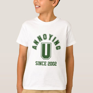 T-shirt Drôle Agaçant Vous Garçon Tee, Vert