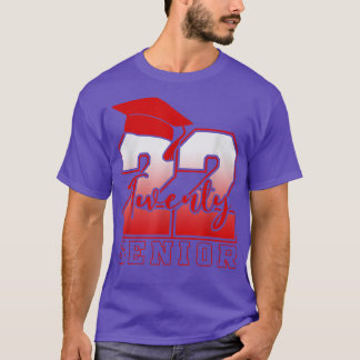 T-shirt Drôle Aîné De Diplôme Supérieur, Classe De 2022 Se