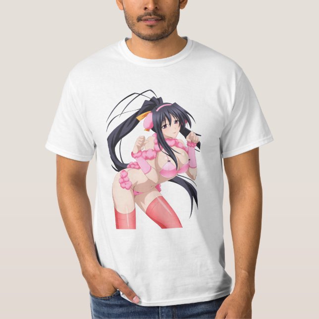T-shirt Drôle Akeno Himejima Dxd (Devant)