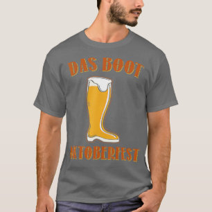 T-shirt Drôle allemand bière Das Boot Munich Allemagne Okt