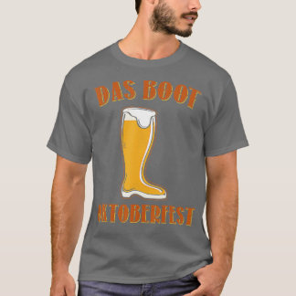 T-shirt Drôle allemand bière Das Boot Munich Allemagne Okt
