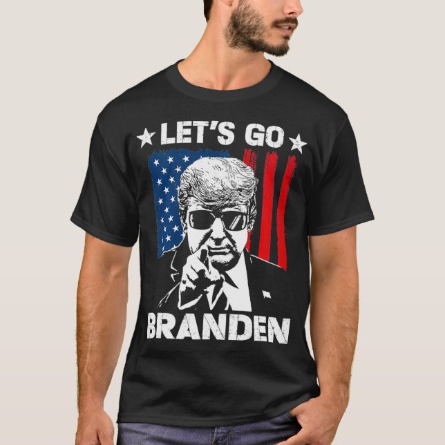 T-shirt Drôle Allons-y Branson Brandon (Devant)