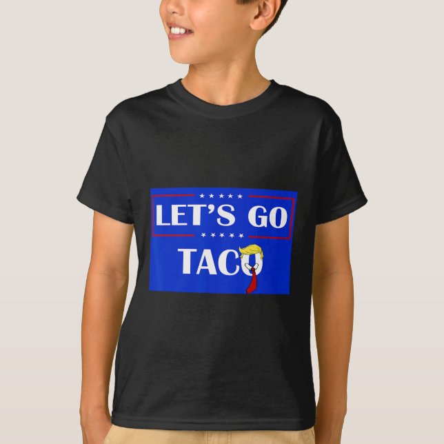 T-shirt Drôle Allons-y Taco 54 (Devant)