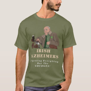 T-Shirt drôle Alzheimer irlandais St. Paddy Gangst