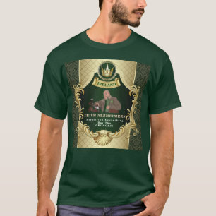 T-Shirt drôle Alzheimer Irlandais St. Paddy Gangst
