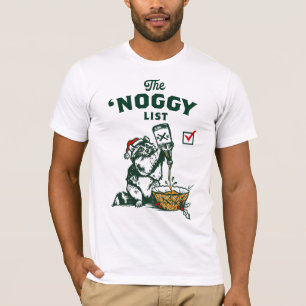 T-shirt Drôle Amant Eggnog Noël Holiday Père Noël Cadeau