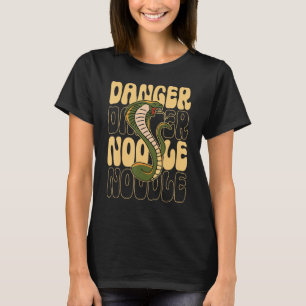 T-shirt Drôle Amateur de serpent Danger Noodle