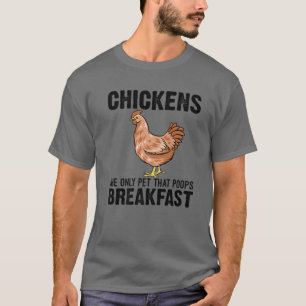 T-shirt Drôle Amateurs de poulet Dons Producteur de poulet