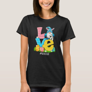 T-shirt Drôle Amour Football Pâques Gnome Panier de chasse