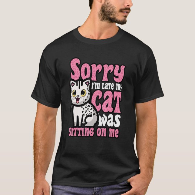 T-shirt Drôle Amoureux des chats Kitten Kitty propriétaire (Devant)