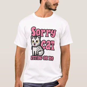 T-shirt Drôle Amoureux des chats Kitten Kitty propriétaire