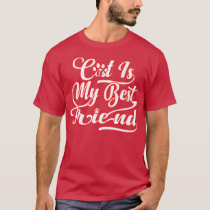 T-shirt Drôle Amoureux des chats, Retro Style Chats Cadeau