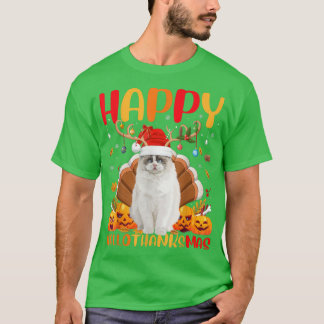 T-shirt Drôle Amoureux des chiens Ragdoll Happy Ragdoll He