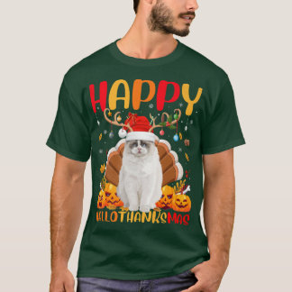 T-shirt Drôle Amoureux des chiens Ragdoll Happy Ragdoll He