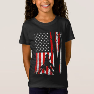 T-Shirt Drôle Amusant Drapeau Arboriste Cadeau Pour Hommes