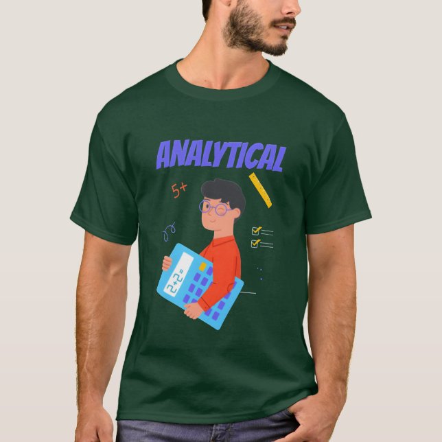 T-shirt Drôle analytique (Devant)