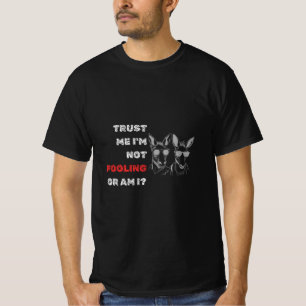 T-shirt Drôle Âne Avril Folie Autour De La Conception Pour