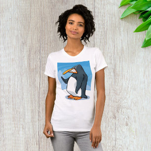T-shirt Drôle Angry Penguin Cartoon Cool