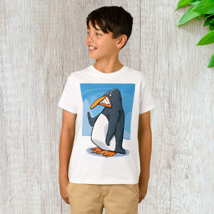 T-shirt Drôle Angry Penguin Cartoon Cool