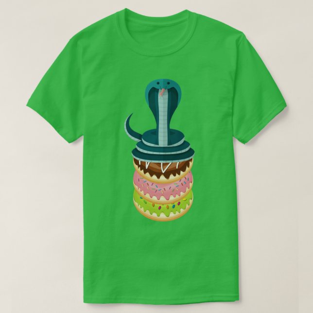 T-shirt Drôle animal Don Snake (Design devant)
