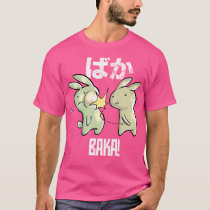 T-shirt Drôle Anime Baka Rabbit Slap - Baka Japonais