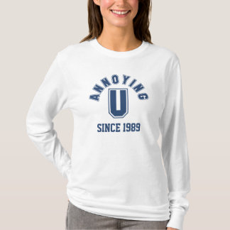 T-shirt Drôle Anniversaire Vous Mesdames Sweatshirt, Bleu