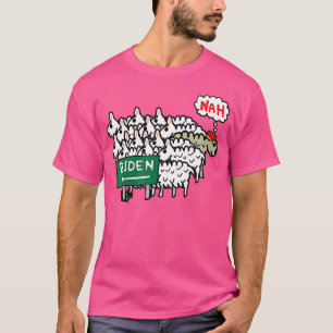 T-shirt Drôle Anti Biden Sheep