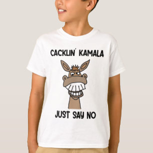 T-shirt Drôle Anti Kamala Harris riant âne