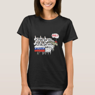 T-shirt Drôle anti-Poutine