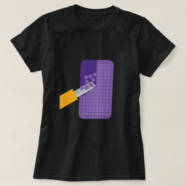T-shirt Drôle ASMR Coupe de savon (Design devant)