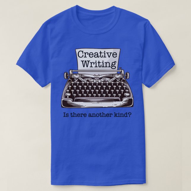 T-shirt Drôle Auteur Créatif Écriture Cadeau (Design devant)