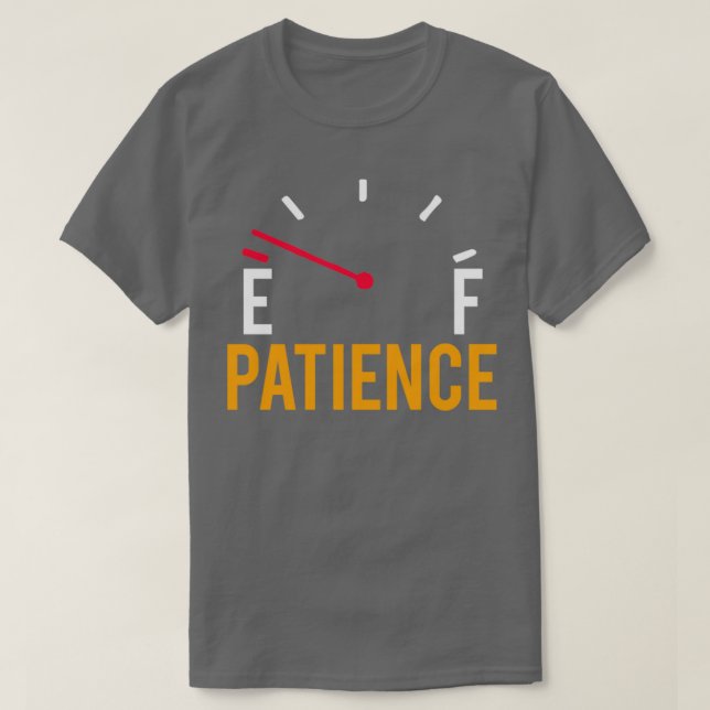 T-shirt Drôle Automobile Parodie Patience Courir Faible Ca (Design devant)