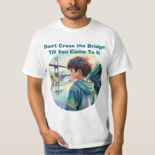 T-shirt drôle avec citation de proverbe 'Ne traver