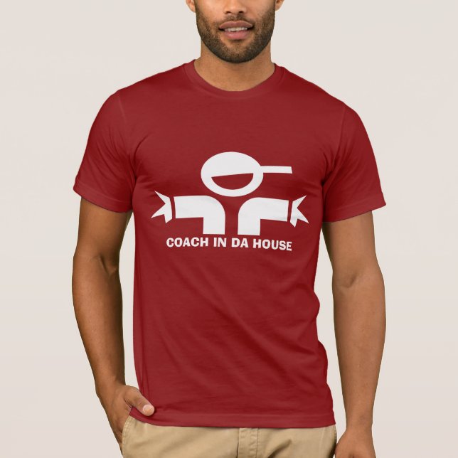 T-shirt drôle avec citation pour entraîneur (Devant)