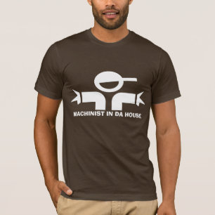 T-shirt drôle avec citation pour machiniste