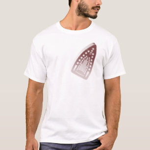 T-Shirt drôle avec marque de brûlure de fer