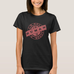 T-shirt drôle avec texte de timbre - personnalisab