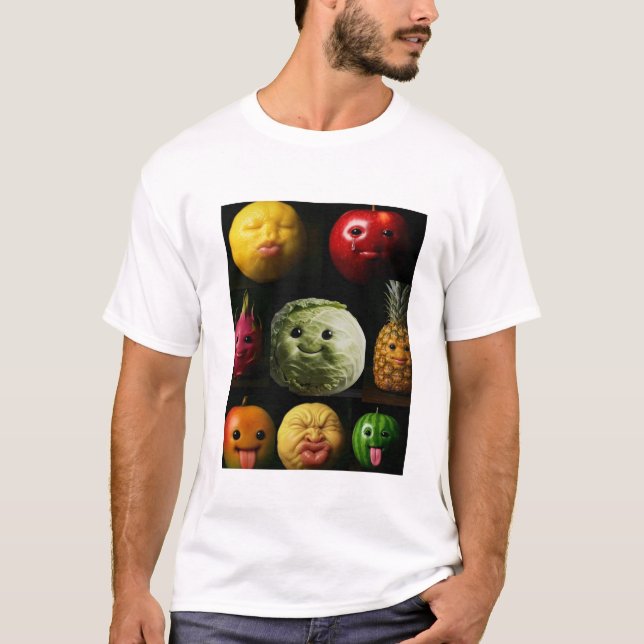 T-shirt drôle avec un mème fruité – Tee-shirt grap (Devant)
